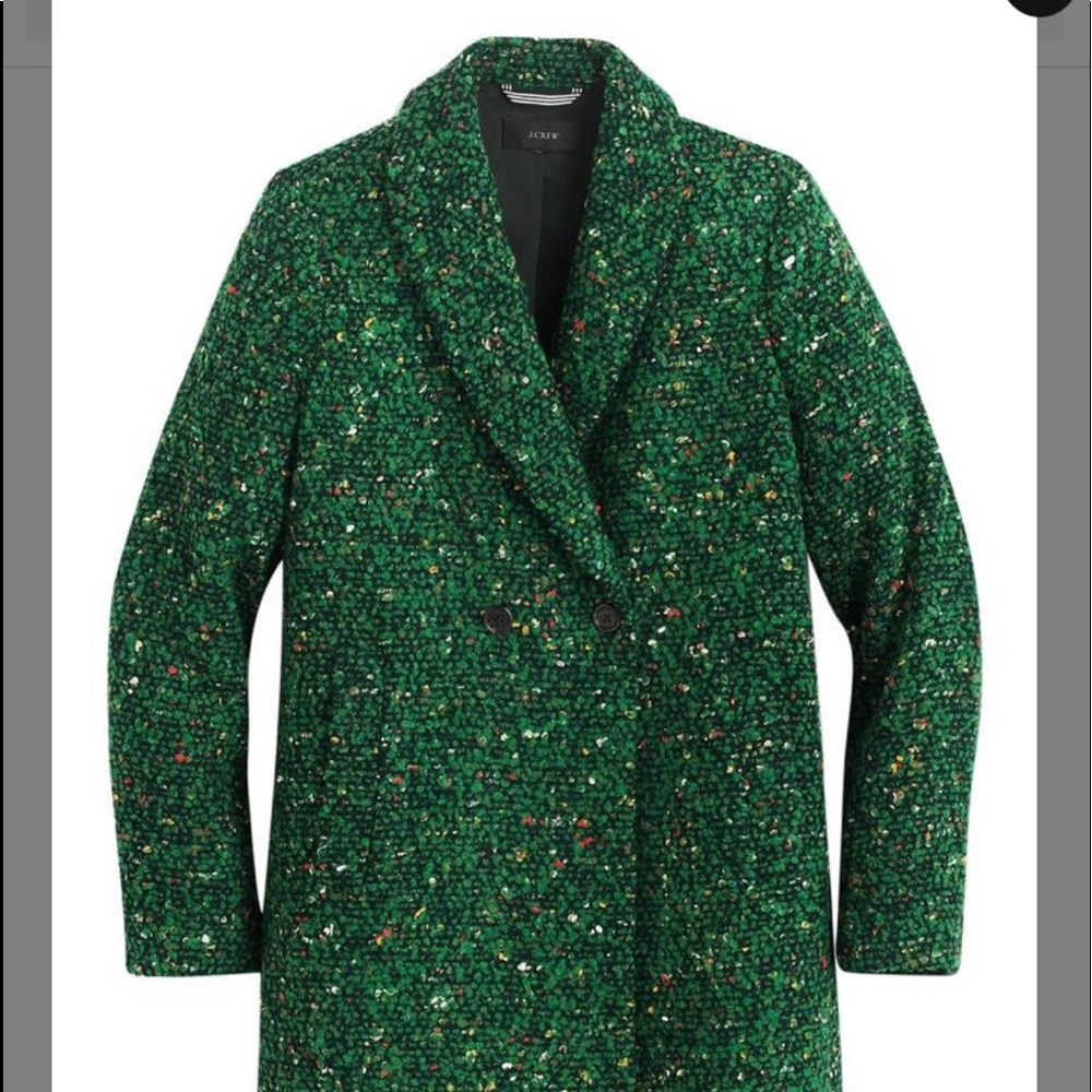 Jcrew Italian Tweet Daphne Coat